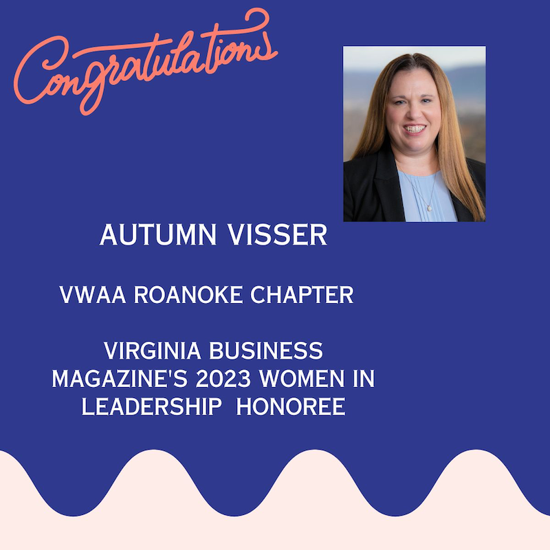 Congratulations to Autumn Visser